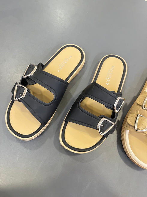 Double Adjustable Straps Slider